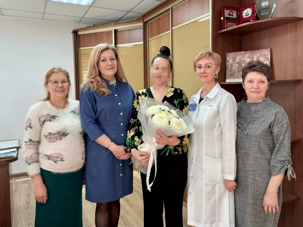 Встреча с нашей коллегой, которая скоро вновь отправится в зону СВО