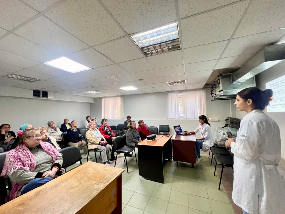 В нашей поликлинике объявлен месячник, посвященный Дню пожилого человека