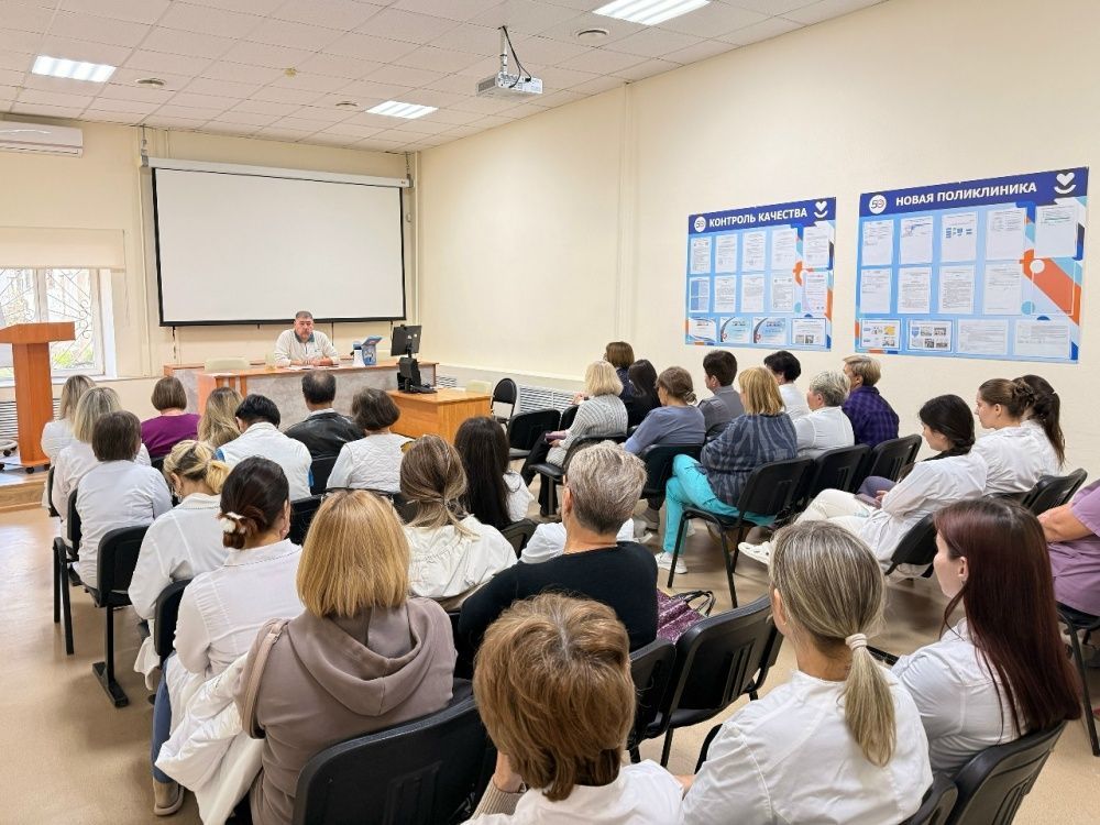 В нашей поликлинике продолжается месячник гражданской обороны