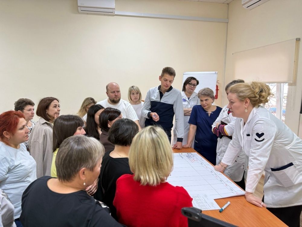 Сегодня в рамках «Школы заведующего отделением и старшей медицинской сестры» прошла стратегическая сессия