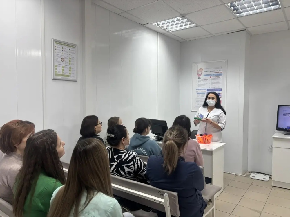 В Поликлинике № 50 прошла Школа Здоровья, посвящённая формированию и поддержанию здорового образа жизни